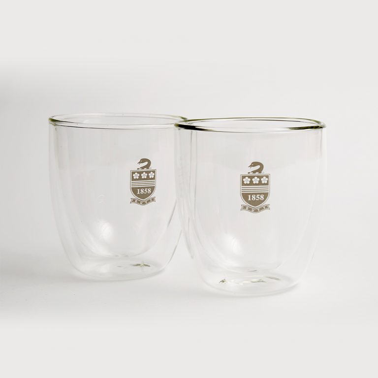 Double-walled Glass Coffee Cups (Pair)